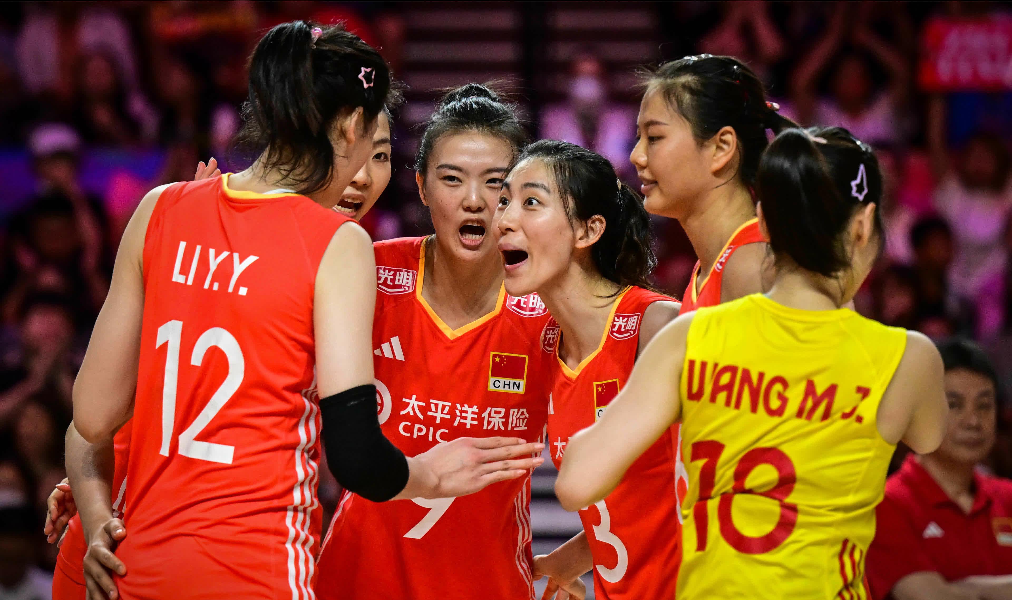 世联赛总决赛：中国女排首战波兰与意大利美国同半区