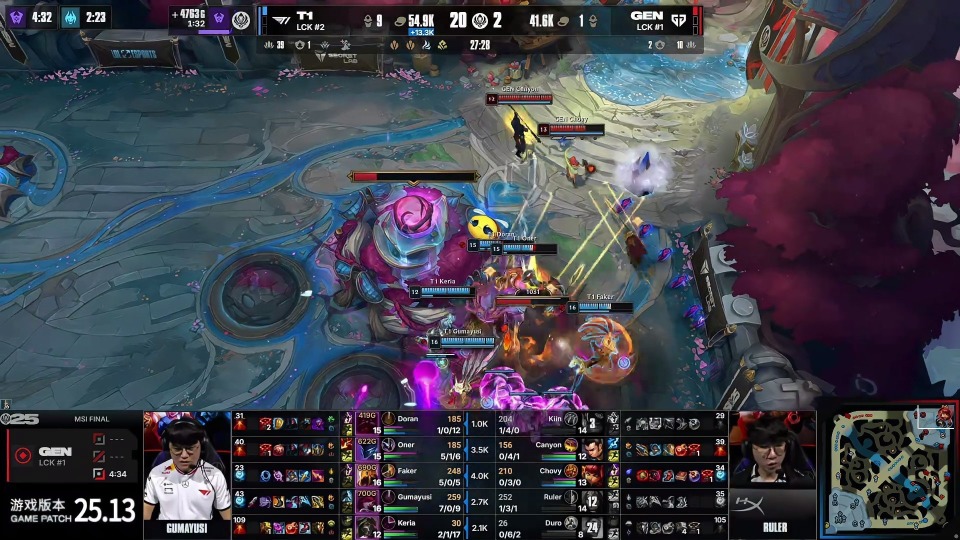 LOL-MSI：Oner蝎子节奏完美主导决胜局，T13-2击败AL挺